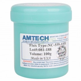Flux en Pasta Amtech Nc-559-asm(tpf) Usa 100g Reballing